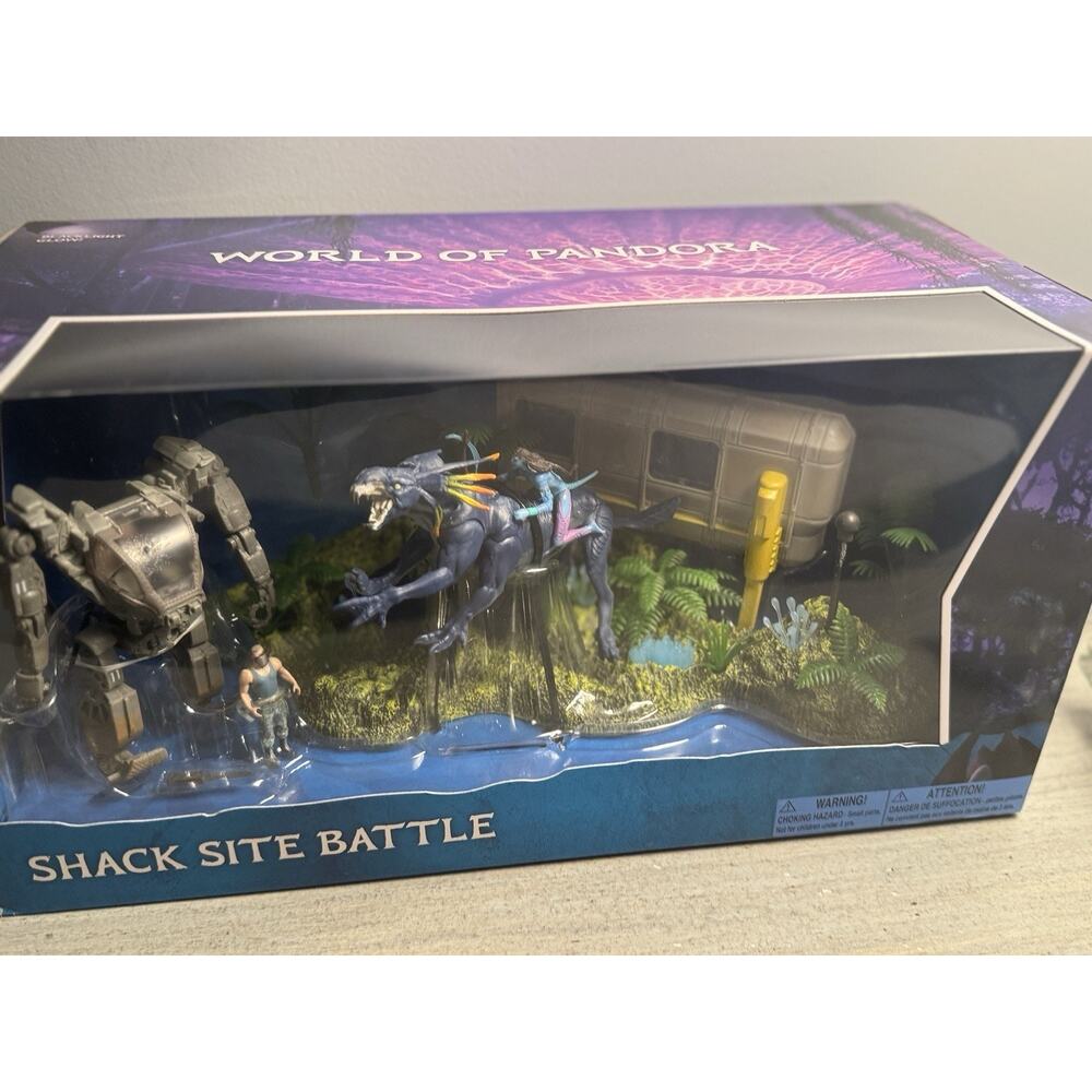 Disney Avatar World of Pandora Shack Site Battle Story Box Set – McFarlane – NIB